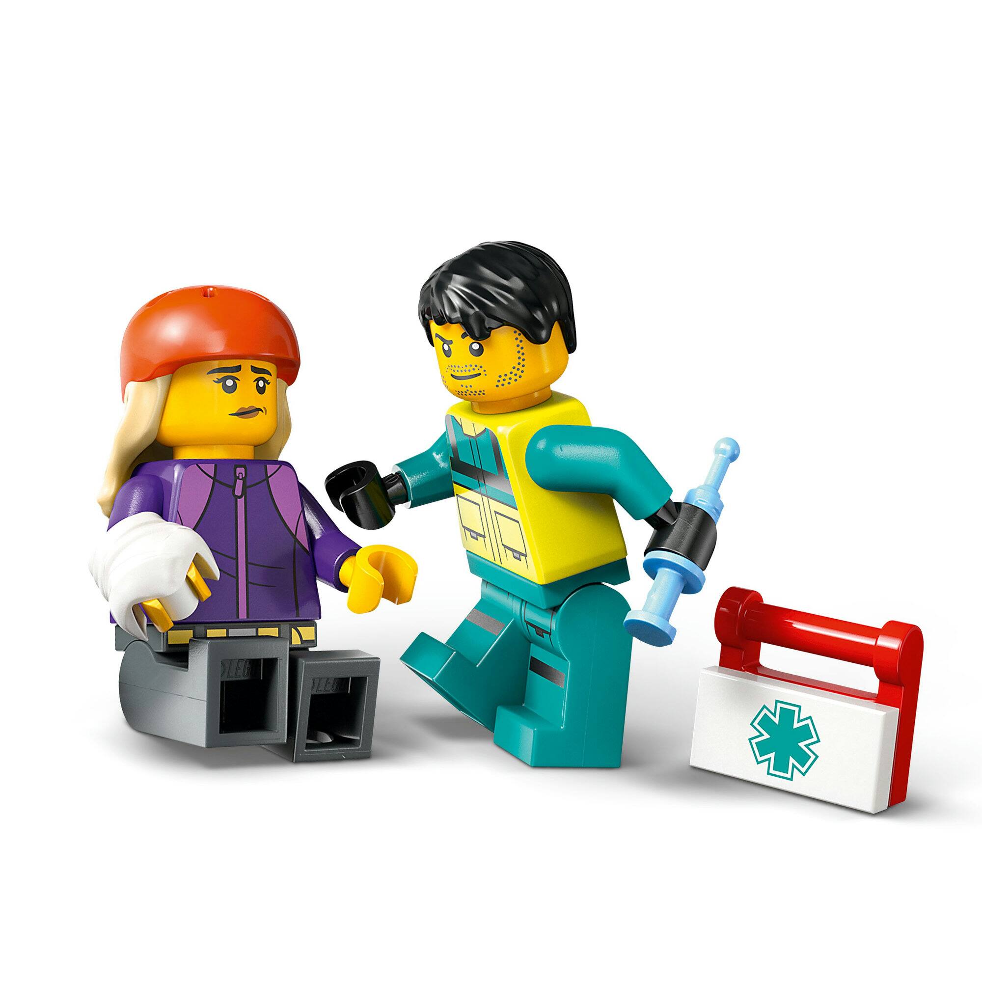 LEGO® City Emergency Ambulance Toy Truck Building Set 60451